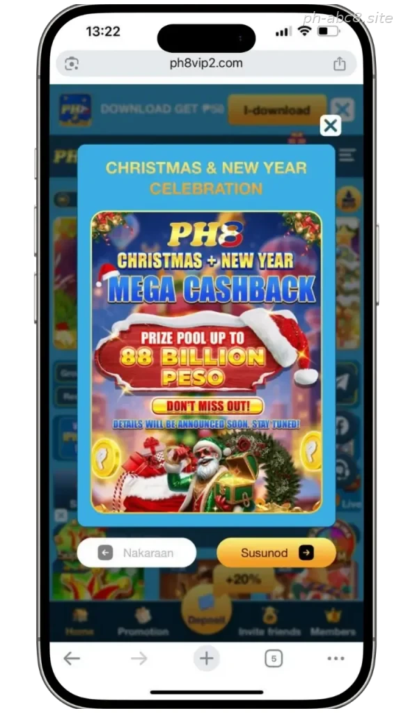 I download ang Ph8 App